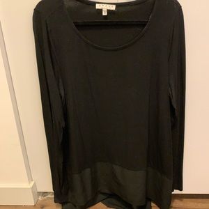 Long sleeve black shirt